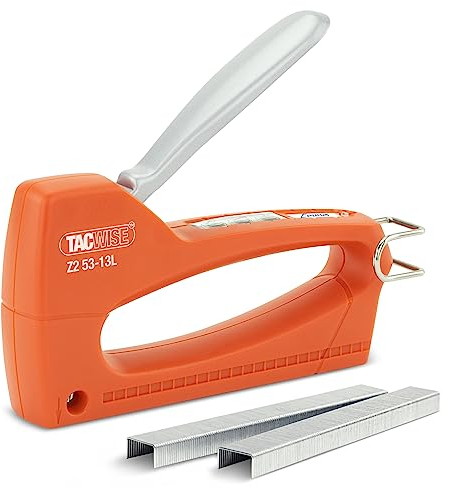 Tacwise 1727 Z2 53-13L Agrafeuse Manuelle Légère avec 300 Agrafes, Utilise les Agrafes de type 13 et 53/4-8 mm