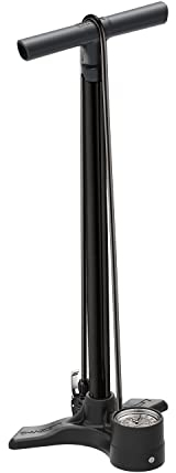 Lezyne Standluftpumpe Macro Floor Drive Mattschwarz 220psi, 1-fp-mafl-v104m Pumpen/Stand-& Fusspumpen, Schwarz, 1