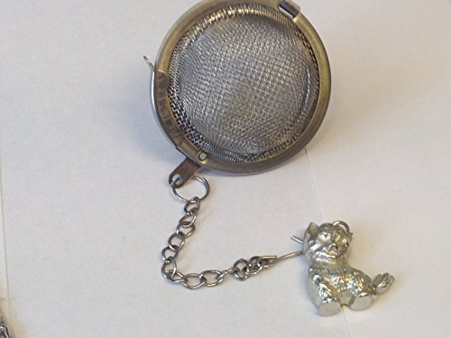 Giftsforall GT1 teägg av rostfritt stål, kulformad
