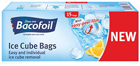 Bacofoil Lot de 15 sacs à glaçons