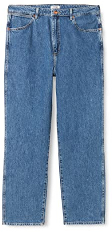 Wrangler MOM STRAIGHT, Jeans Mujer, Azul (Winter Hue), 26W / 34L