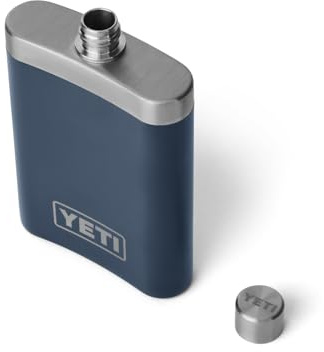 YETI 7 oz Flask and Funnel, Navy