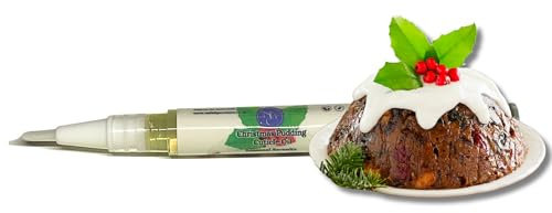 Christmas Pudding Scented Cuticle Oil. Natural Ingredients. Vegan & Cruelty Free. 3ml Twist Pen for Easy Application. Moisturising, Nourishing, Conditioning. UK Made