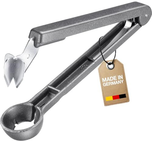 Westmark Snocciolatore per Prugne Steinex Black Edition, Snocciolatore per prugne e susine, Pratico aiuto per la conservazione, Antracite