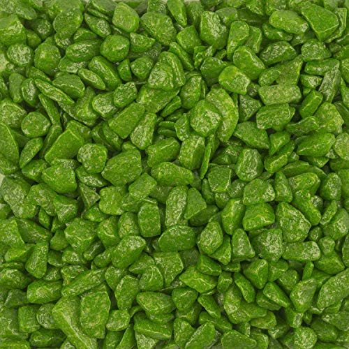 Dekosteine, Streudeko Zierkies 5-8mm grün 1kg im Beutel (1,95€ / kg) Season