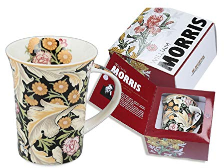 Carmani - Porzellanbecher mit Blumenmuster von William Morris 350ml
