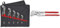 KNIPEX Cobra®-Set Wasserpumpenzangen-Set & Zangenschlüssel, verchromt, 400 mm, greift stufenlos bis 68 mm, Feinverstellung per Knopfdruck, Schraubenschlüssel, Armaturenzange, 86 03 400