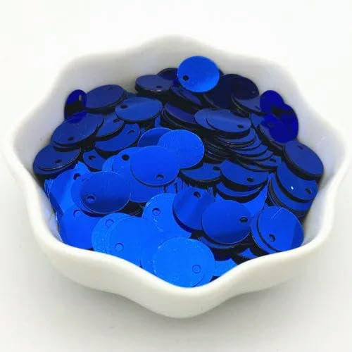Pailletten, 10 mm, 15 mm, 20 mm, 25 mm, 30 mm, flach, rund, Seitenloch, lose PVC-Pailletten, Basteln, für Hochzeitskleidung, Accessoires, 30 g