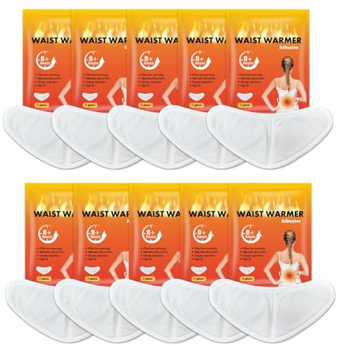 Parches adhesivos de calor – Almohadillas autocalentables para hombros – Parches adhesivos para calentar el cuerpo, 10 parches de calor de larga duración para manos, pies, pecho y espalda