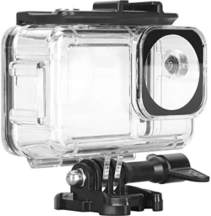 Camera Housing Case for DJI Osmo Action 3, 197ft Underwater Photography Waterproof Housings, Action Camera Protective Case for Surfing Diving Swimming Skiing, with 2 Cold Shoe