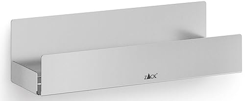 ZACK Potes Shower Shelf 26.5 x 9.5 x 7 cm Brushed Stainless Steel