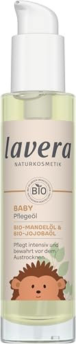 lavera Baby Pflegeöl - hautberuhigend und nährend - feuchtigkeitsspendend - ohne Duft- & Konservierungsstoffe - vegan - Naturkosmetik - 100 ml