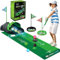 Minigolf Set Spielzeug für Kinder, mini Golf Set Indoor, Golfkoffer Spiel Indoor und Outdoor Spielzeug für Mädchen und Jungen