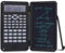 Calculadora Científica de 240 Funciones, Pizarra en Tabla de Escritura de 6'', Lápiz electrónico Incluido, Tapa Protectora, Botón de Control, Batería 1 x CR2025, Color Negro