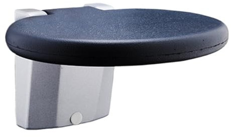 Folding Shower Seat Wall Mounted, Foldable Shower Seat Stable, Heavy Duty Ergonomic Space-Saving Stool for Home Bathroom Small Spaces Elderly Seniors