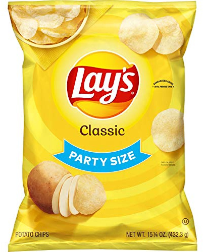 Lay's Classic Potato Chips, Party Size! (15,25 onzas)