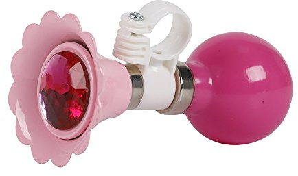CHILDHOOD Kids Bike Horn Children Bicycle Bell for Girls or Boys (Pink)