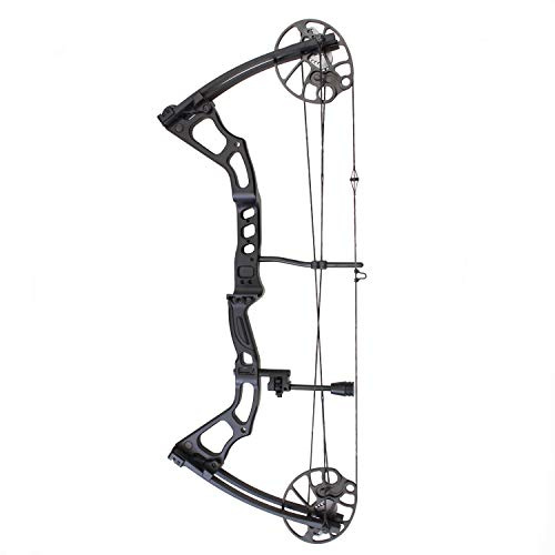 SAS Feud 70 Lbs 31 Compound Bow Hunting Target Field Bowfishing (Black)