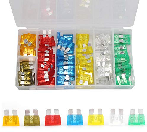 Car Fuses Assortment Blade Fuse for Auto Car Truck (20pcs Standard Car Fuses)
