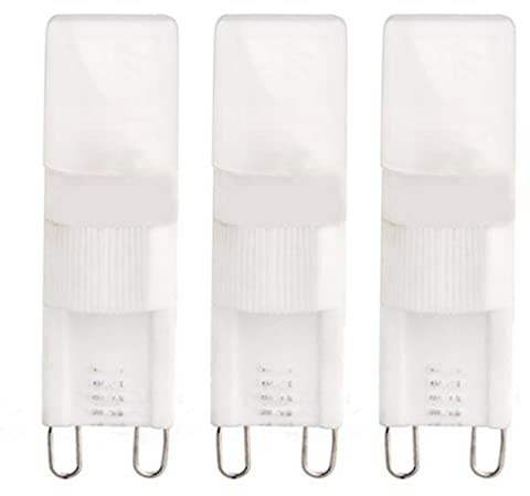 3X Bombilla G9 1 LED 1W 100LM Luz Calido Alta Potencia