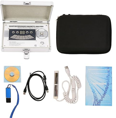 vanenferse Analyseur Quantique, Analyseur De Corps À Résonance Magnétique Quantique Professionnel Portable, Scanner De Santé sous-Santé Multifonctionnel avec Analyse 3D Dynamique