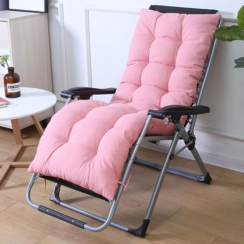 Bankauflage Outdoor - Bequeme Sitzkissen für Gartenmöbel-Outdoor Sonnenliege Kissen-Bankpolster Auflage für Sitzbank & Hollywoodschaukel für Terrasse Drinnen(Nur Kissen(Size:120x55cm,Color:Rosa)