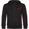multifanshop Kapuzen Sweatshirt Jacke - Kaiserslautern - Brust & Seite - Druck rot - Sweat Größe 3XL schwarz