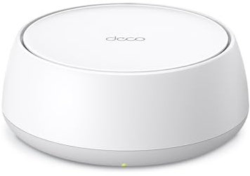 TP-Link Router Wi-Fi de Malla BE3600 de Doble Banda WiFi 7 (Deco BE23) | 4-Stream 3,6 Gbps | Canales de 160 MHz | Puede acomodar hasta 2500 Metros Cuadrados | Retroceso cableado de 2 × 2,5G con