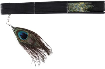 WANGCL Elegante ventaglio in bambù in stile antico con motivo a pavone - Design unico e costruzione durevole Vermicelli a mano