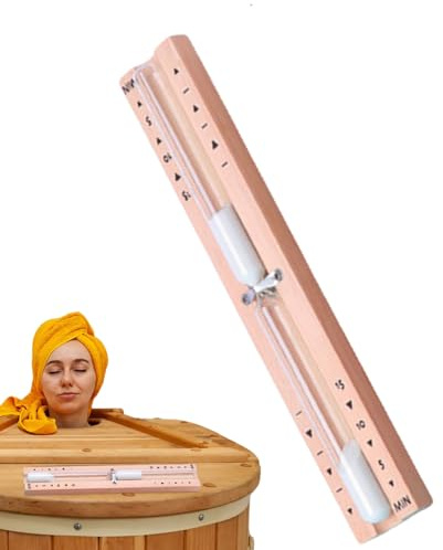 Timer per Sauna Cronometro a Rotazione da 30 Minuti per Bagno Turco