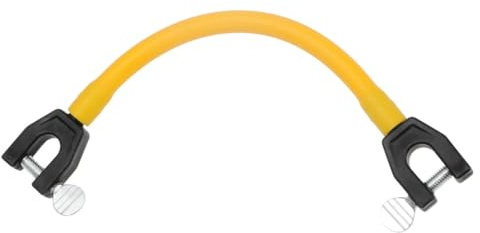 CANIGHT Connecteur de Spatule de Ski Portable en Latex Jaune, Facile à Utiliser, Aide à L'entraînement pour Débutants, Accessoire Essentiel pour Contrôle et Apprentissage