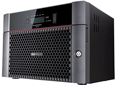 BUFFALO TeraStation 5820DN 8-Bay Business Desktop NAS 48TB (4x12TB) with Hard Drives Included RAID iSCSI Network Storage File Server