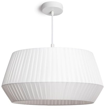 LEDKIA LIGHTING Lámpara Colgante Tela Rimatara Decoración Salón, Habitación, Dormitorio