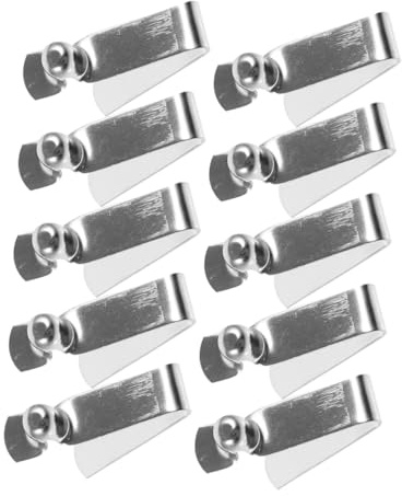 QUMIIRITY 20 piezas Clips de para Reparación de Paraguas de Clips Ajustables para Tubos Redondos y Instalación y Uso Conveniente Accesorios Multifuncionales para Camping y Exterior