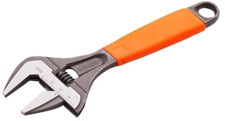 Bahco 9031 Orange Ergo Adjustable Wrench 8 Extra Wide Opening 38mm - Limited Edition