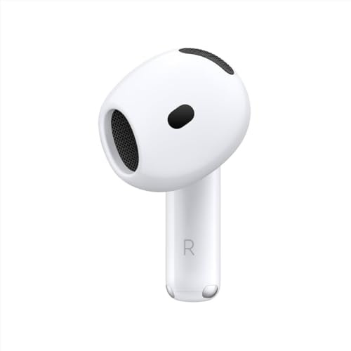 The Sound Cafe Right Earbud Replacement (Model A3050) Compatible with AirPods 4 Non-ANC Charging Case A3058 – OEM Replacement Part