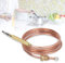 Universal-Thermoelement-Kits–Gasherd Universal-Thermoelement-Kamin-Ersatz-Kit 5 Muttern, BBQ-Grill-Thermoelement-Flammenausfall-Sicherheitsvorrichtung BBQ-Grill, Kamin