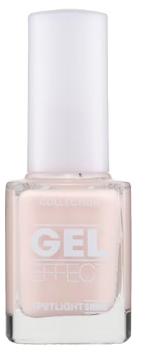 Collection Cosmetics Spotlight Shine Gel Effect Nail Polish, Nail Varnish, No UV Needed, Salon Effect Nails, 10.5ml, Pearl Glow