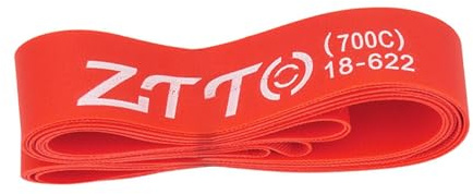 QSTDGVPW 2 Pezzi di Rivestimento per Pneumatici per Bicicletta, Protezione Contro Le Forature della Camera d'Aria della Bicicletta, Facile da Installare, N, Largo 1.8 Cm