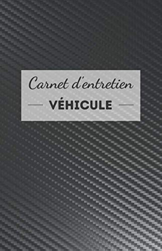 Carnet d'entretien véhicule: universel, simple et pratique - fiche à compléter pour chaque intervention - accessoire voiture moto scooter