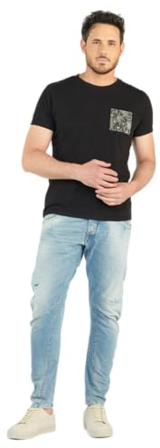 Le Temps des Cerises Alost Tapered arqué Jeans Bleu N°5