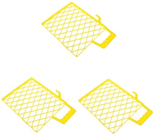 OSALADI 3pcs Plastic Paint Mesh Screen Paint Tray Liners for Artistic Painting Draining Pad Roller Tray