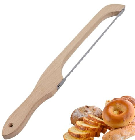 Cortador de arco de pan - Cortador de pan para cortar, sierra de pan dentada, herramientas de corte, herramientas de horneado de arco | Suministros de panadería para bagels caseros, baguettes y más