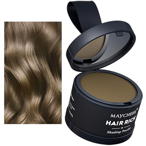 HISUNBENLinea Polvere Antivento Saldatura Radice Capelli Touch Up Correttore Per Linea Ricorrente Shadow Powder con Specchio LC