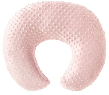 OriLuLu Nursing Pillow for Breastfeeding and Bottle Feeding More Support for Mom and Baby,Soft Newborn Nursing Baby Pillow, Machine Washable (Sepia Rose)