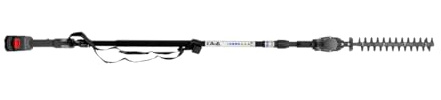 Kawapower Tagliasiepi telescopico a batteria 18 v 2 x 4 ah 18 v 400 w