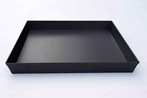 LloydPans Pizzablech im sizilianischen Stil, 35,6 x 35,6 x 3,8 cm, vorbehandelt