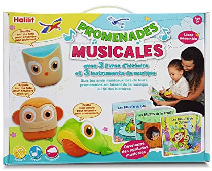 Promenades Musicales - 3 Livres de Musique et 3 Instruments