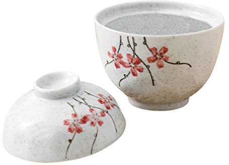 PAREKS Cuencos de sopa de cebolla francesa, 1 juego de tazas Chawanmushi con tapas, olla personal de cerámica para pájaros, taza tónica pequeña de vapor, taza de postre para el hogar, cocina,