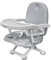 UBRAVOO Baby Booster Seat for Dining Table with Removable Tray & Cushion, 3 in 1 Portable Toddler Booster Seat, 4 Height Adjustable Travel High Chair for Babies and Toddlers(Grey)
